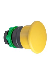 Schneider ZB5AC5 Yaylı Mantar Basmalı Sarı Buton Başlığı