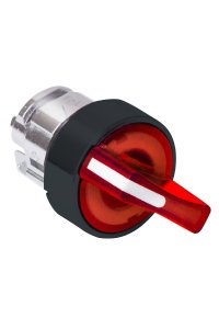 Schneider ZB5AK1843 3 Konumlu Kırmızı Işıklı Buton Başlığı