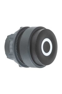 Schneider ZB5AL232 Yaylı Dönüş Siyah Basmalı Buton Başlığı
