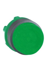 Schneider ZB5AL3 Yeşil Yaylı Dönüş Çıkık Düğme Başlığı