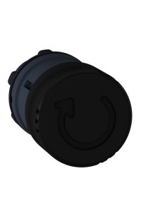 Schneider ZB5AS42 30mm Siyah 22mm Basmalı Buton Başlığı