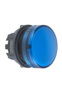 Schneider ZB5AV06 Ba9S 22mm Düz Lensli Mavi Pilot Işığı