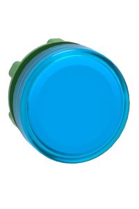 Schneider ZB5AV063 22mm Mavi Düz Lensli Pilot Işığı Başlığı