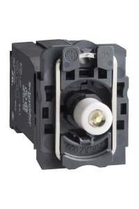 Schneider ZB5AV5D1 400V Ba9S Beyaz Gövde/Işık Bloğu