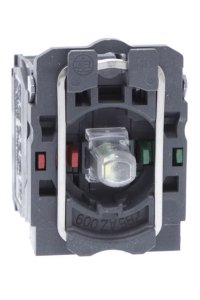 Schneider ZB5AW0B65 24V 1NA+1NK Ledli Mavi Işık Bloğu