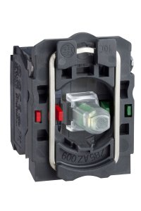 Schneider ZB5AW0G65 110-120V 1NA+1NK Ledli Mavi Işık Bloğu