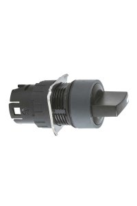 Schneider ZB6AD23 3 Konumlu Sabit Siyah Mandal Buton Başlığı