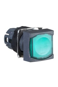 Schneider ZB6CW3 12-24V Yeşil Işıklı Basmalı Buton Başlığı