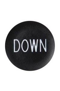 Schneider ZBA344 22mm Buton için Down İşaretli Yeşil Başlık