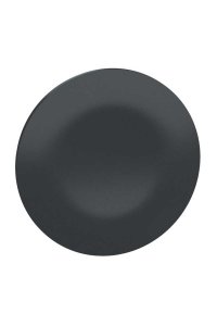 Schneider ZBA72 Siyah İşaretsiz Yuvarlak Buton Başlığı