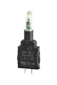 Schneider ZBVB37 24V 22mm Entegre Led için Yeşil Işık Bloğu