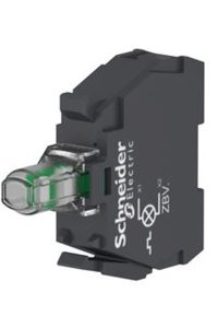 Schneider ZBVM4 22mm 230/240V Vida Kırmızı Işık Bloğu