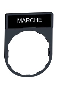 Schneider ZBY2103 30x40mm Marche İşaretli Etiket Tutucu