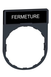 Schneider ZBY2114 30x40mm Fermeture İşaretli Etiket Tutucu
