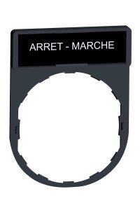 Schneider ZBY2166 30x40mm Arret-Marche Etiket Tutucu