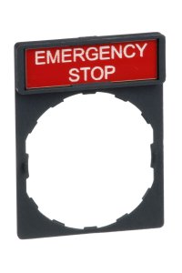 Schneider ZBY2330 8x27mm Emergency Stop için 30x40mm Tutucu