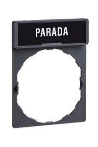 Schneider ZBY2404 30x40mm Parada İşaretli Etiket Tutucu