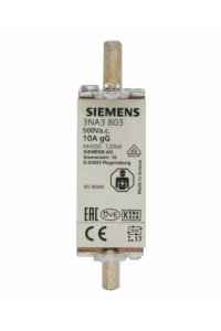 Siemens 3NA3803 000 Boy 10A NH Buşon