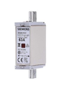 Siemens 3NA6822 63A Boy 000 21mm Bıçaklı Sigorta Buşonu