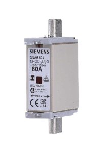 Siemens 3NA6824 80A Boy 000 21mm Bıçaklı Sigorta Buşonu