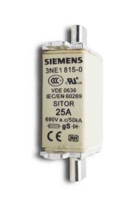Siemens 3NE1815-0 690V AC 25A Hızlı Sigorta Buşonu