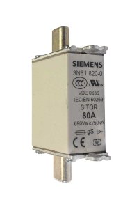 Siemens 3NE1820-0 690V AC 80A Hızlı Sigorta Buşonu