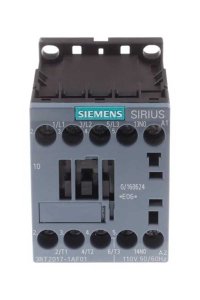 Siemens 3RT2017-1AF01 110V AC 5.5kW 12A 1NO Sirius Kontaktör