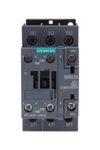 Siemens 3RT2024-1AB00 24V AC 5.5kW 12A Sirius Kontaktör