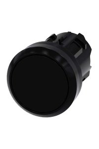 Siemens 3SU1000-0AB10-0AA0 Plastik Siyah Buton Kafası