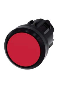 Siemens 3SU1000-0AB20-0AA0 Plastik Kırmızı Buton Kafası