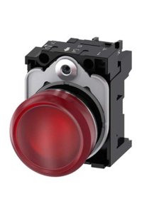 Siemens 3SU1156-6AA20-1AA0 230AC Led Kırmızı Sinyal Lambası