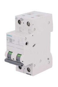 Siemens 5SL6202-7 2x2A C Tipi 6kA Otomatik Sigorta