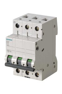 Siemens 5SL6302-7 6kA 2A 3 Fazlı C Tip Otomatik Sigorta