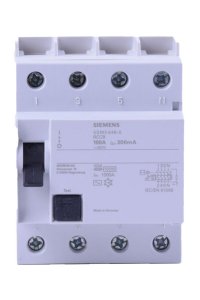 Siemens 5SM3648-0 3x100A 300mA 3F N 70mm Kaçak Akım Rölesi