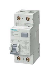 Siemens 5SU1353-1KK10 Kaçak Akım Koruma Röleli N Otomat