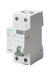 Siemens 5SV3312-6 25A 230V Kaçak Akım Koruma Rölesi