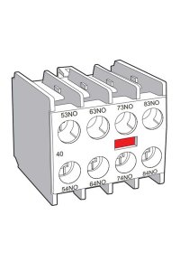 Sigma SAC-4M22 2NO+2NC Mini Kontaktör Yardımcı Kontak Bloğu