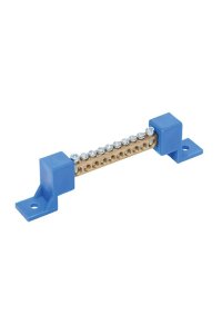 Tork PNK-125A25 125A 25 Delikli Ayaklı Pano Nötr Topraklama Klemensi