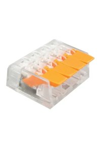 Tork TBKCA-415 50 Adet 0.5-4mm2 Turuncu 5li Çok Amaçlı Klemens