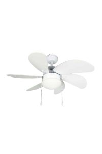 Vanti KCF281 Ahşap Lambalı Avizeli İpli Tavan Vantilatörü