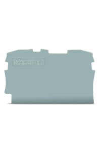Wago 2000-1291 25 Adet Gri Sonlandırma Plakası