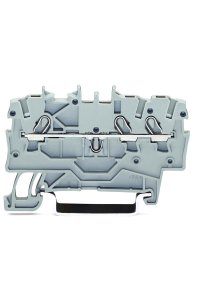 Wago 2000-1301 100 Adet 1.5mm2 Gri 3 İletkenli Ray Klemens