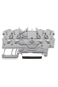 Wago 2000-1401 100 Adet 1.5mm2 Gri 4 İletkenli Ray Klemens