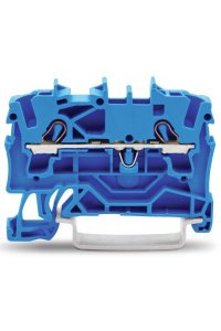 Wago 2002-1204 100 Adet 4mm2 Mavi 2 İletkenli Ray Klemens