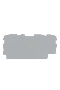 Wago 2002-1391 25 Adet 2.5-4mm2 Gri Sonlandırma Plakası