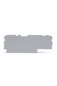 Wago 2002-1791 25 Adet Gri Sonlandırma Plakası