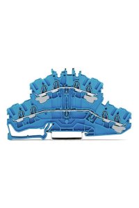 Wago 2002-2404 50 Adet 2.5-4mm2 4 İletkenli Ray Klemens