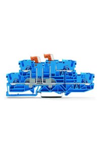 Wago 2002-2954 50 Adet 2.5-4mm2 Mavi Ayırma Ölçme Klemensi
