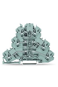 Wago 2002-3212/1000-673 50 Adet 2.5-4mm2 3 Diyotlu Klemens