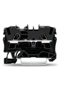 Wago 2004-1205 50 Adet 6mm2 Siyah 2 İletkenli Ray Klemens